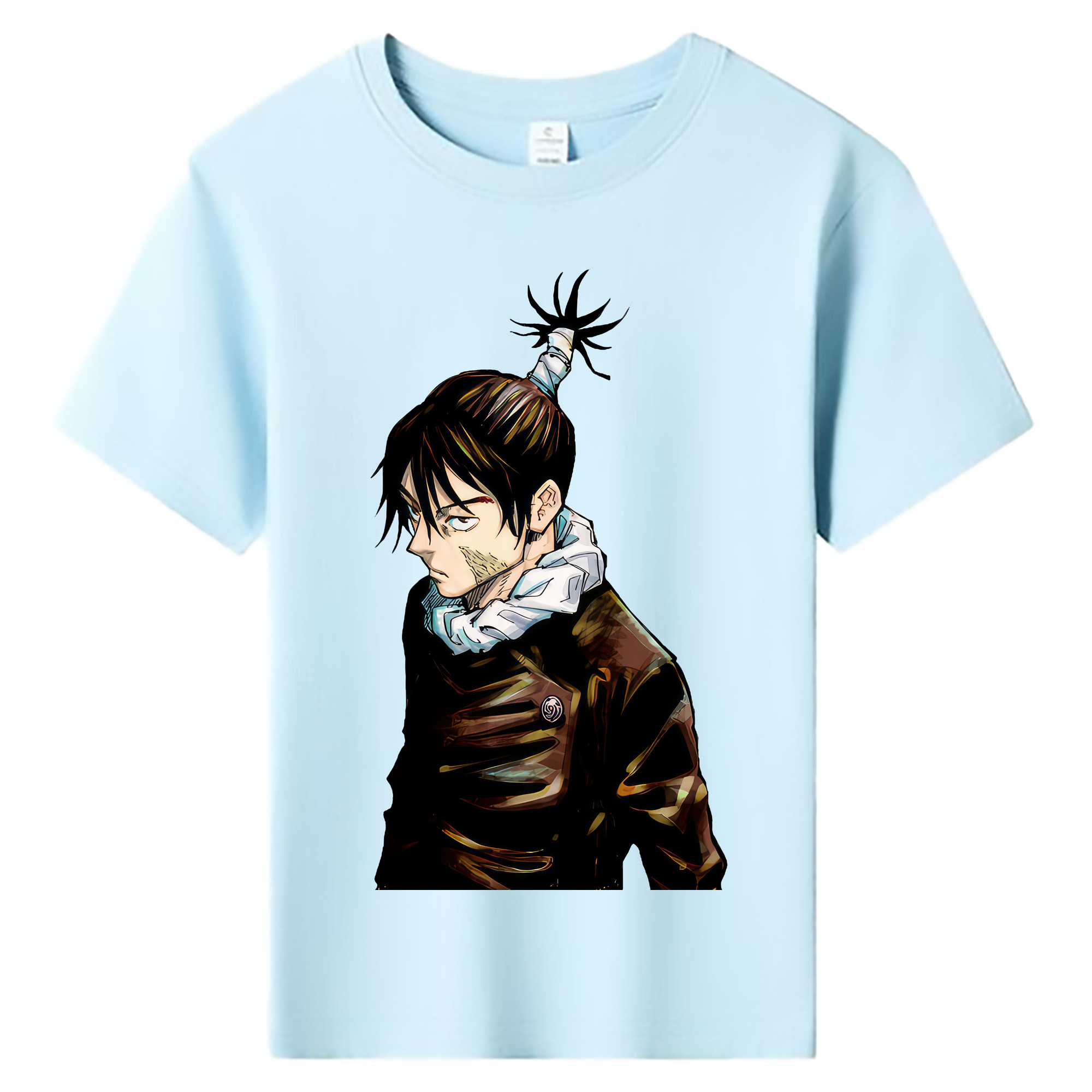 （画像用） 呪術廻戦 Jujutsu Kaisen 綿100％キッズTシャツ（フロントプリント）